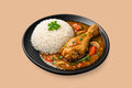 Chicken Jhol with Rice