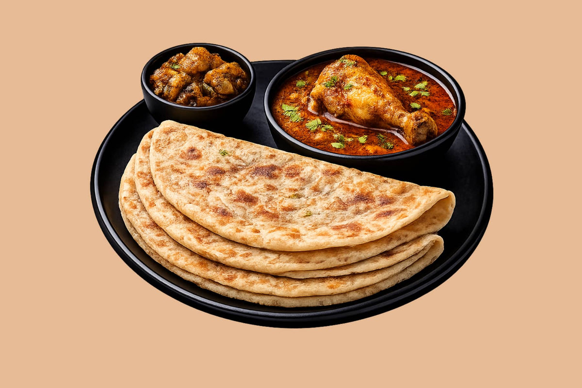 Chicken Paratha Meal