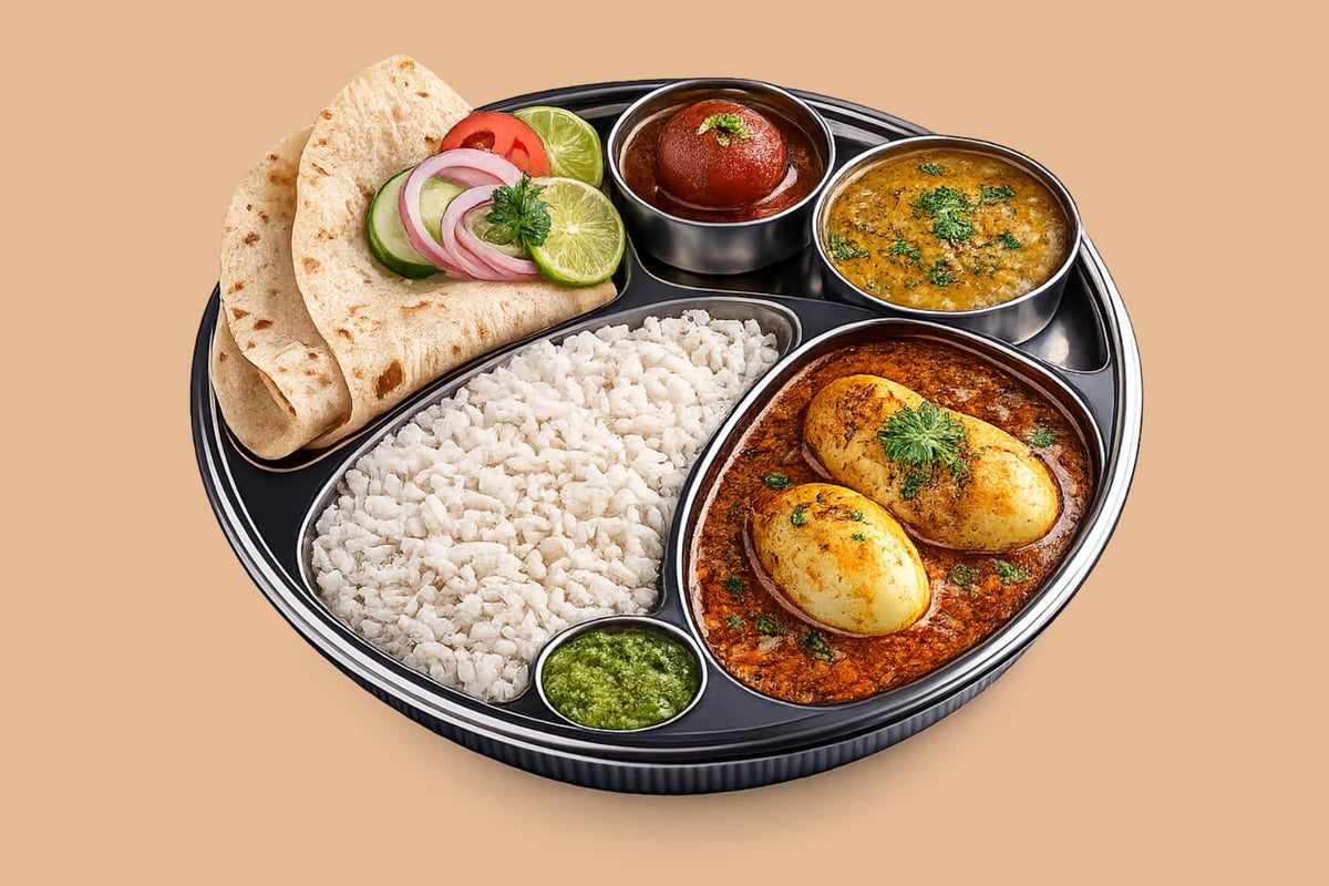 Egg Thali