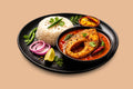 Fish Curry with Rice