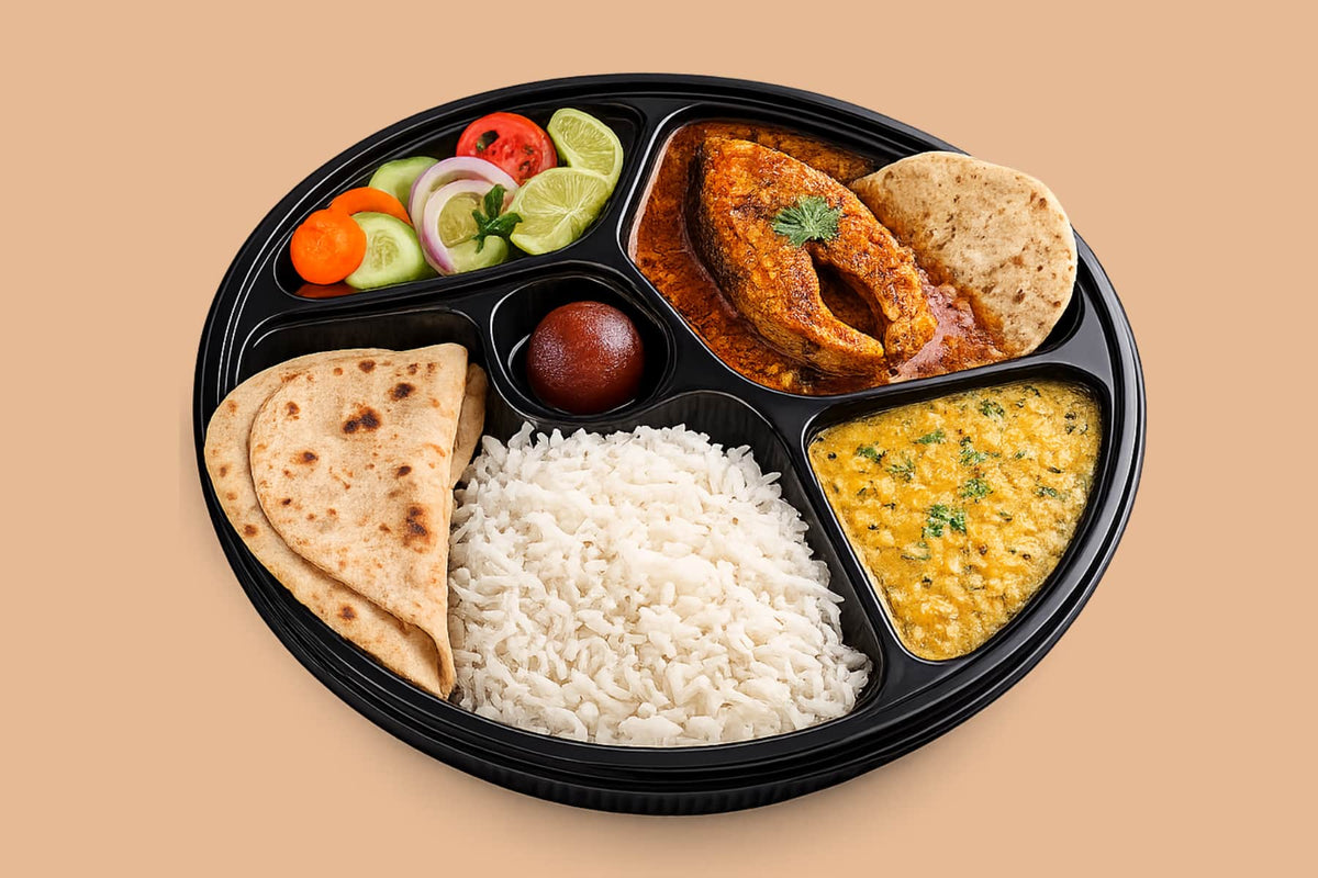 Fish Thali from HealthyBite Co., Kestopur, Kolkata