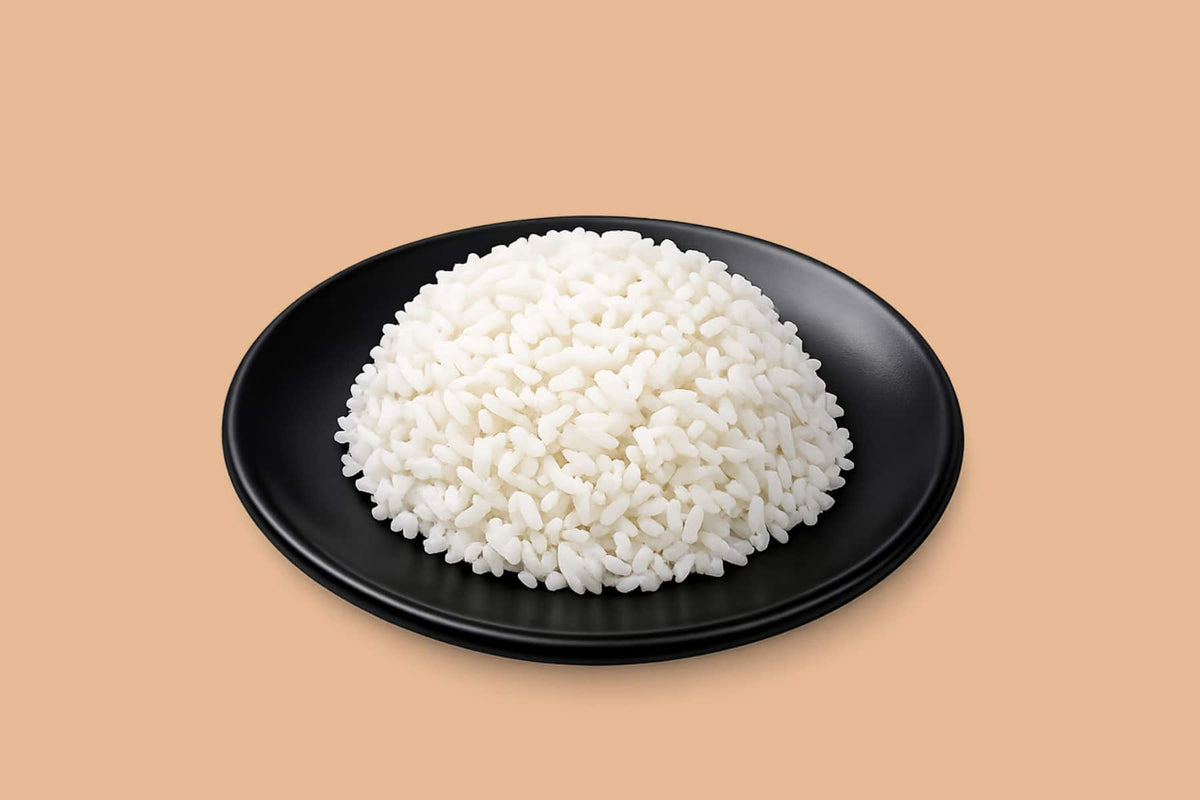 Plain Steamed Rice — HealthyBite Co. Kolkata