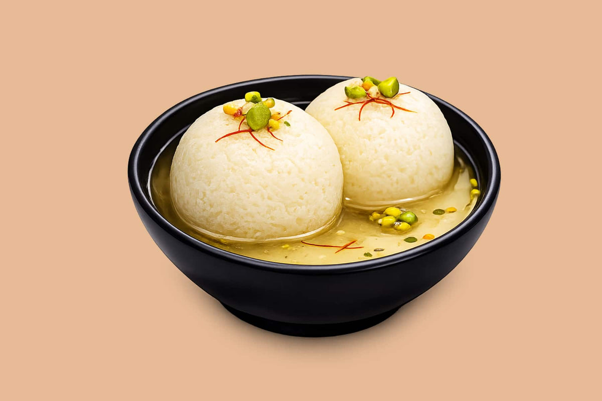 Rasgulla (2 pcs) — HealthyBite Co., Kestopur